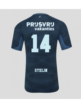 Feyenoord Sem Steijn #14 Replika Borta Kläder 2025-26 Kortärmad